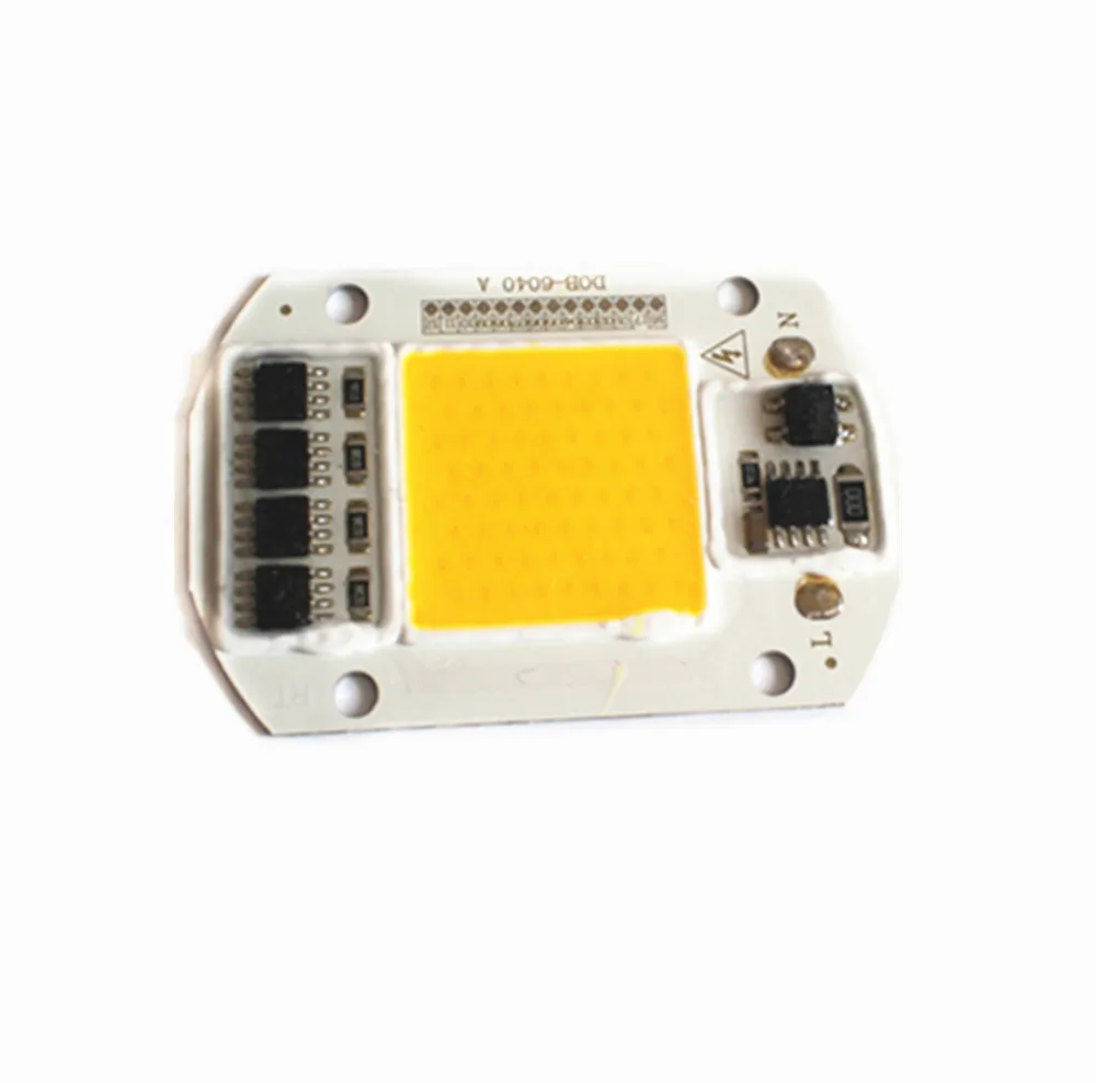 Led лампа COB Не изисква драйвер 50 W 220 v на Входа на чип с висока люменом за 