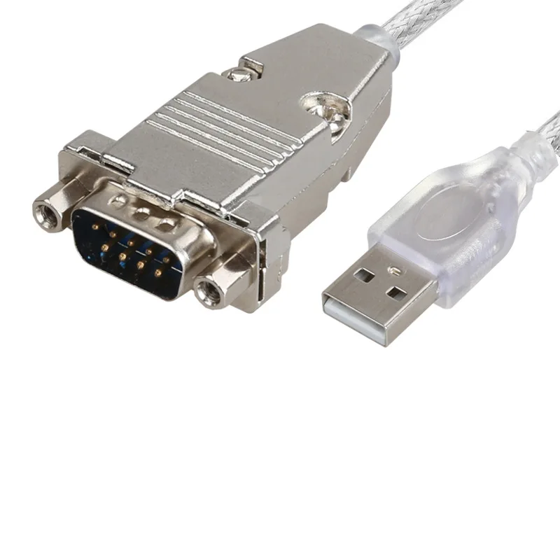 Промишлен конвертор USB към RS232, 9-пинов кабел със сериен конектор